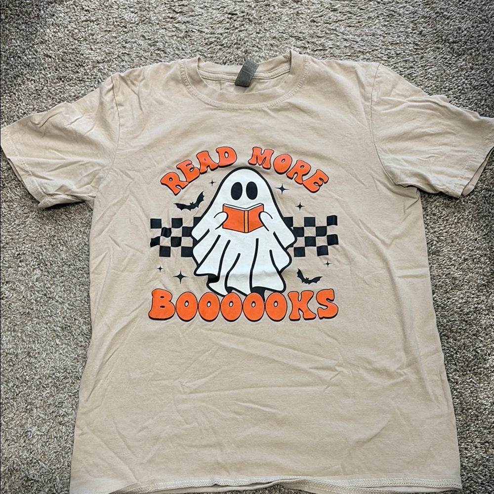 Tan Teacher Tee Halloween Shirt